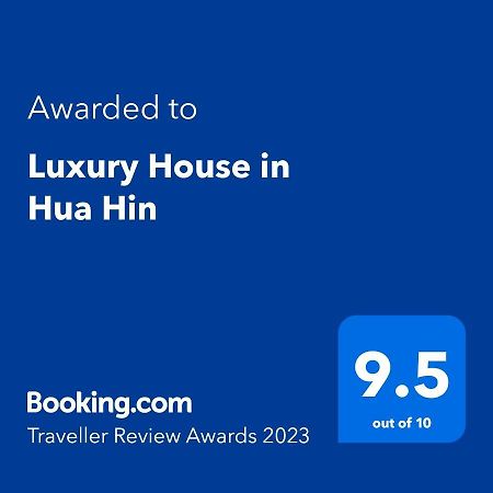 카오 타오 Luxury House In Hua Hin 빌라 외부 사진